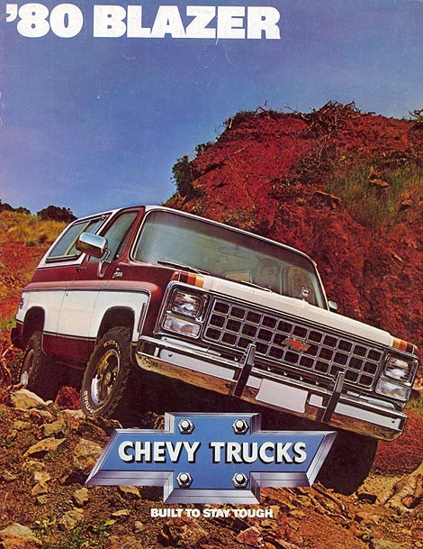 1980 Chevrolet Blazer Brochure